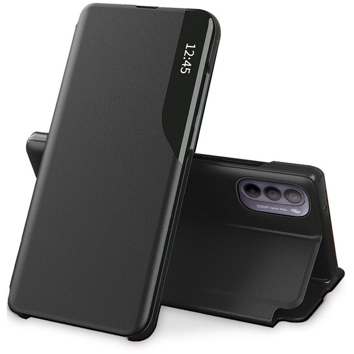 Hülle Tech-protect Smart View Motorola Moto G31 / G41 Schwarz Case