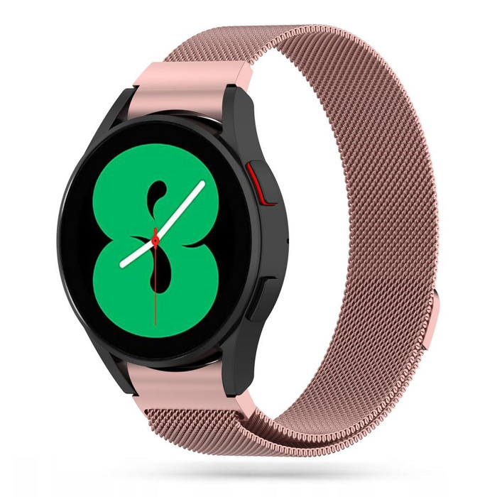 Řemínek TECH-PROTECT Samsung Galaxy Watch 4 40/42/44/46 MM Milaneseband &quot;2&quot; Rose Gold