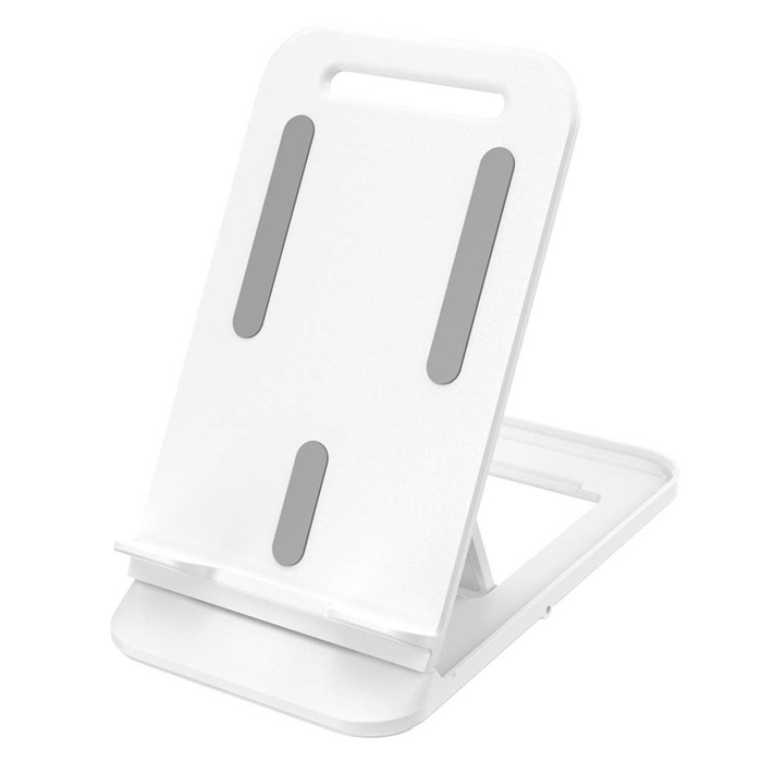 Universal foldable standing stand - white