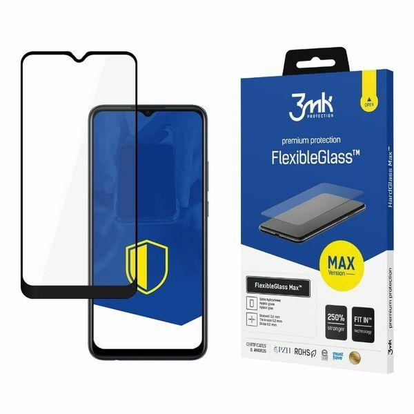 3MK FlexibleGlass Max Oppo A15 černá / černá