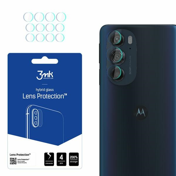 3mk Lens Protect Motorola Edge 30 Schutz für Kameraobjektiv 4pcs