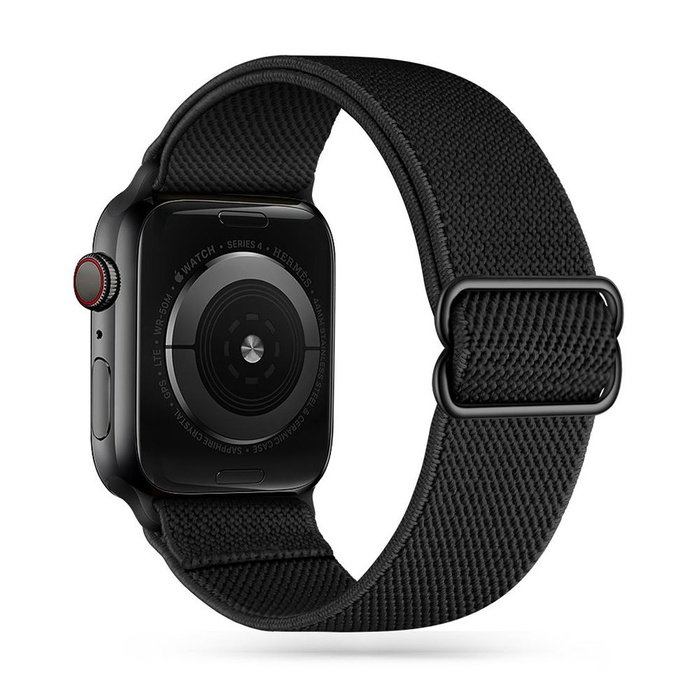 STRAP TECH-PROTECT MELLOW APPLE WATCH 4 / 5 / 6 / 7 / SE (42 / 44 / 45 MM) BLACK