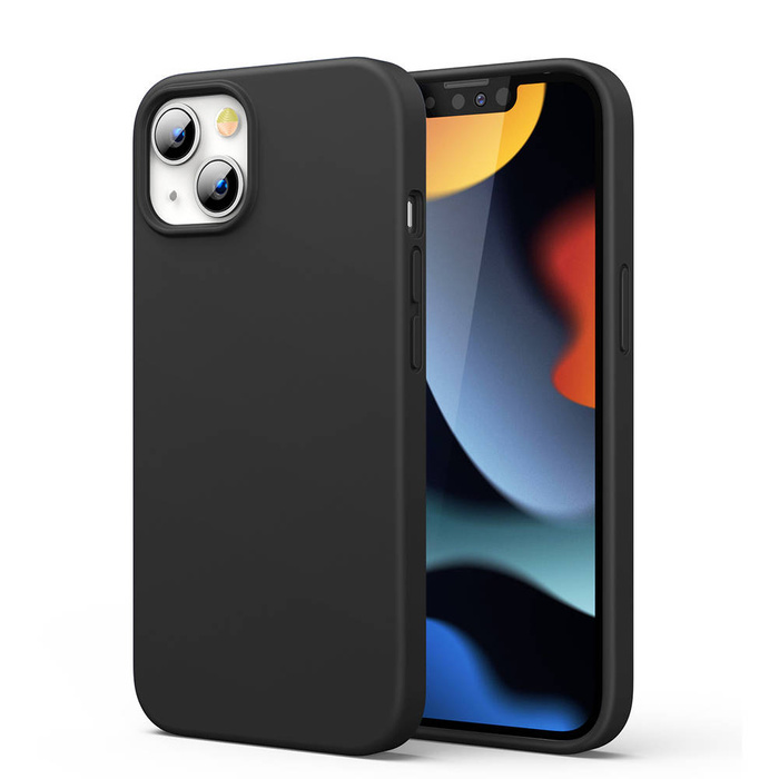 Ugreen Custodia protettiva in silicone Custodia flessibile in silicone per iPhone 13 mini nera