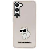 Coque Karl Lagerfeld Klhcs23shnchtcp S23 S911 Rose/rose Hardcase Ikonik Choupette Case
