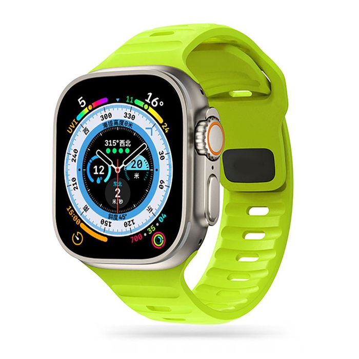 Řemínek Tech-Protect Iconband Line Apple Watch 4 / 5 / 6 / 7 / 8 / Se (38 / 40 / 41 mm) Lime