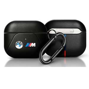BMW BMAP222PVTK Coperchio AirPods Pro 2 (2022/2023) nero/nero Linea curva