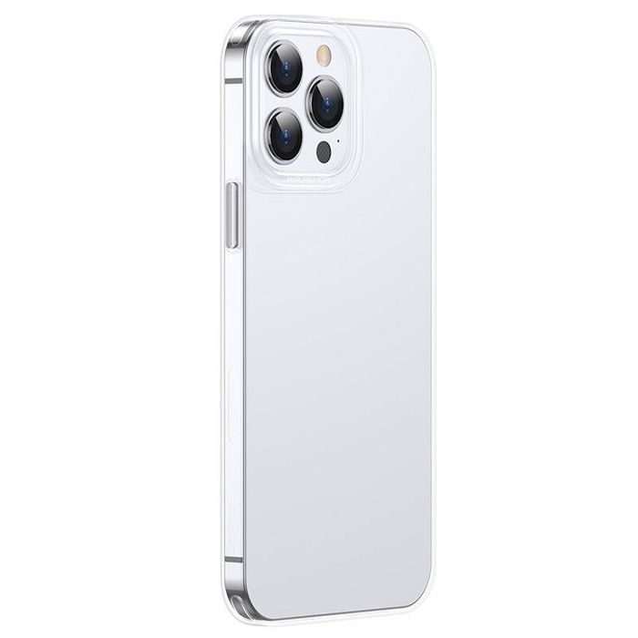 Baseus Simple Transparent Case for iPhone 13 Pro (white)