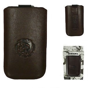 Case DIESEL M Slip Cover Universal Genuine Leather BRONZE iPhone 3 3GS 4 4S N8