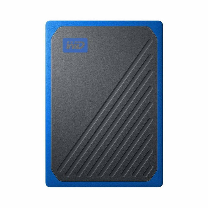 SanDisk WD My Passport Go SSD 2 TB external drive blue