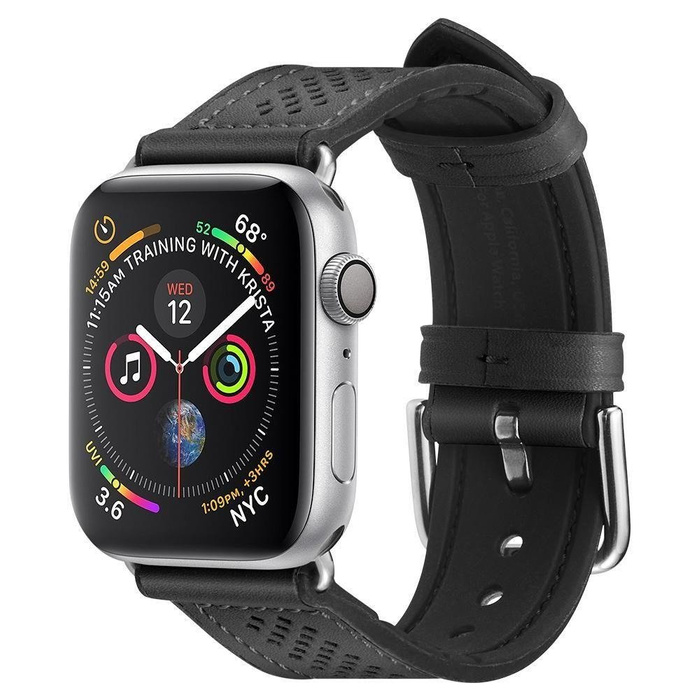 Řemínek SPIGEN Apple Watch 1 / 2 / 3 / 4 / 5 (38/40 mm) Retro Fit Band Black