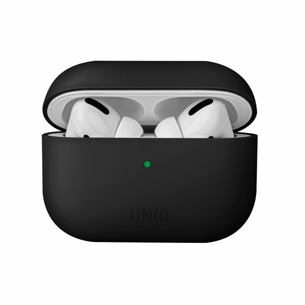 Uniq pouzdro Lino AirPods Pro Silicone black / ink black