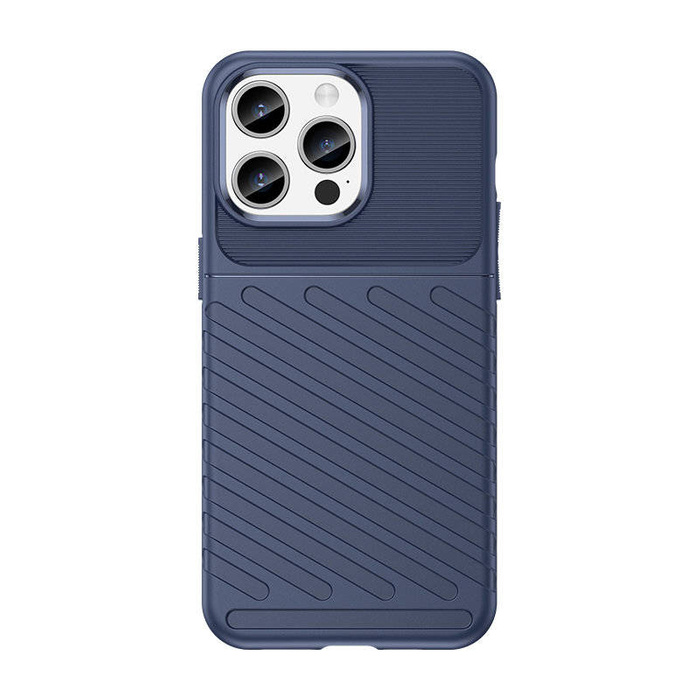 Custodia Armored Thunder per iPhone 15 Pro Max - blu