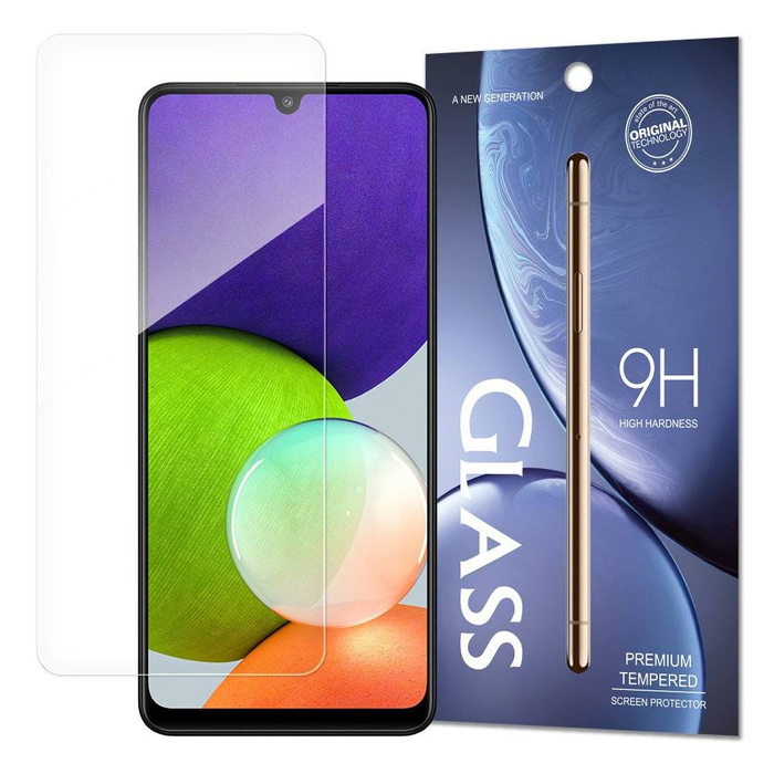 Verre trempé verre trempé 9H Samsung Galaxy A22 4G (pack - enveloppe)