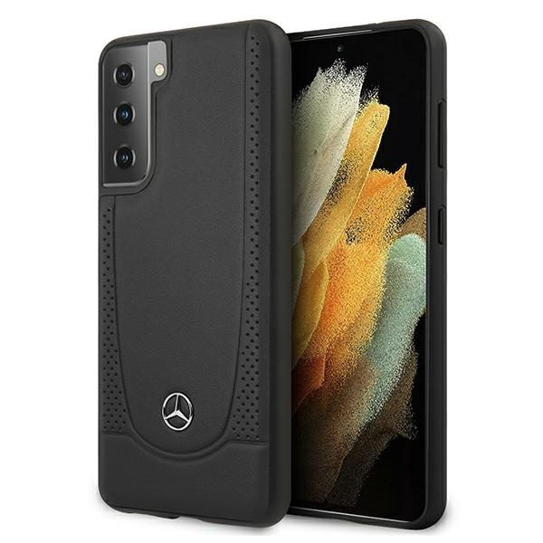  MERCEDES Samsung Galaxy S21 G991 Urban Line MEHCS21SARMBK Funda rígida negra