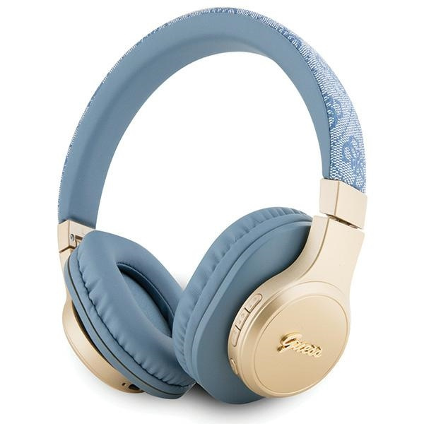 Guess headphones Bluetooth earphones GUBH604GEMB blue/blue 4G Script