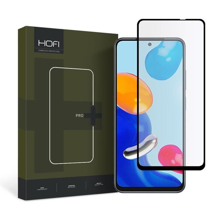 TEPELNÉ Tempered Glass HOFI GLASS PRO + XIAOMI REDMI NOTE11 / 11S ČERNÉ