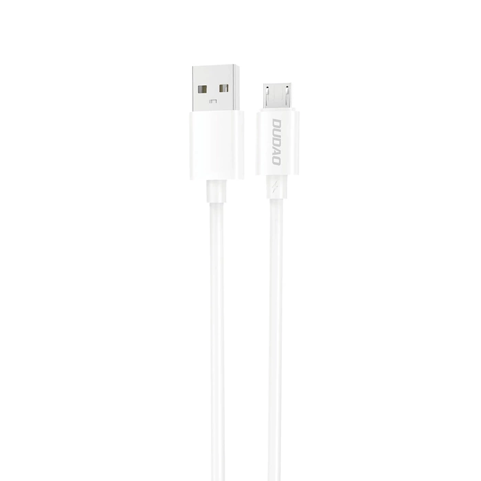 Dudao L4SM USB-A / Micro-USB-Kabel 5A 1m - Weiß