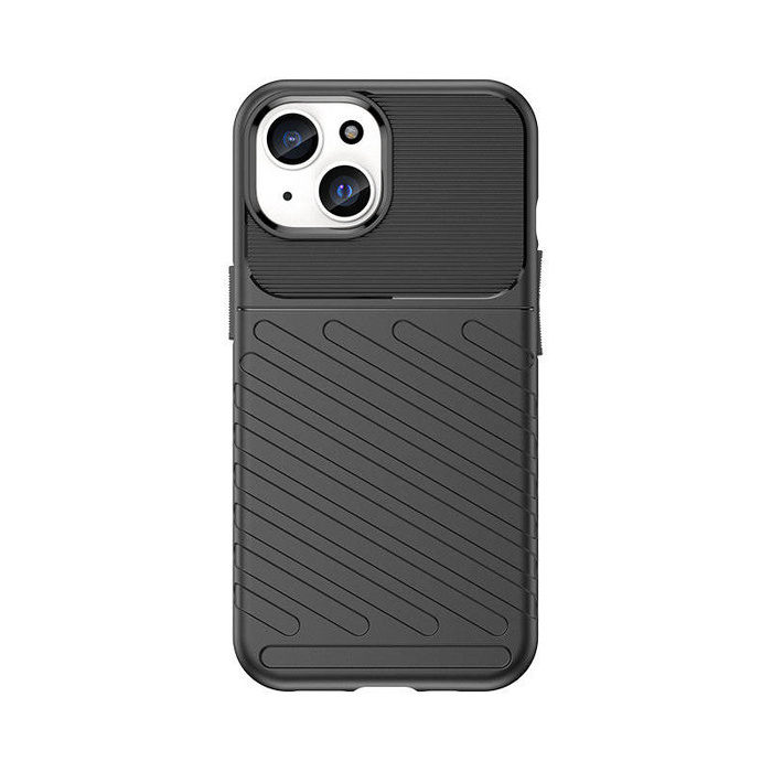 Custodia Armored Thunder per iPhone 15 - nera