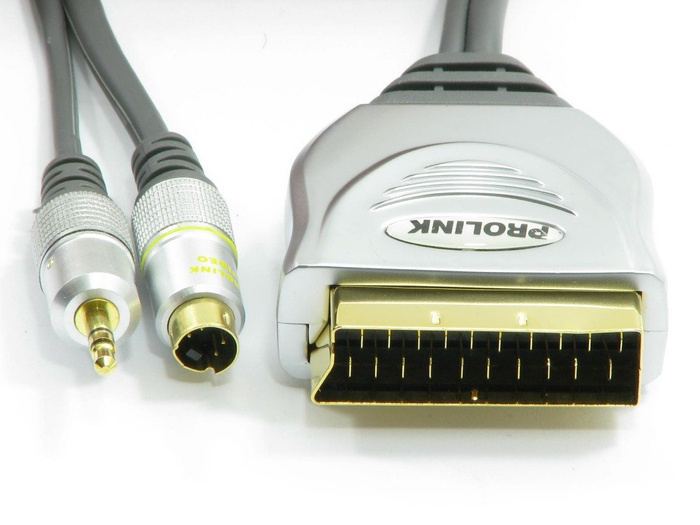 PROLINK Scart - SVHS4P +3.5 STR 20m cable TCV7580