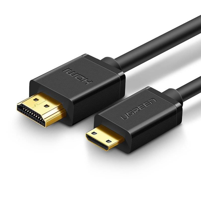 Ugreen kabel HDMI - mini HDMI kabel 19 pin 2.0v 4K 60Hz 30AWG 1.5m černý (11167)