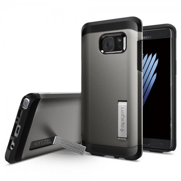 Pouzdro SPIGEN Tough Armor Samsung Galaxy Note 7 Gunmetal Case