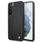 Case Samsung Galaxy S22 Plus Signature Logo Imprint Black Hardcase