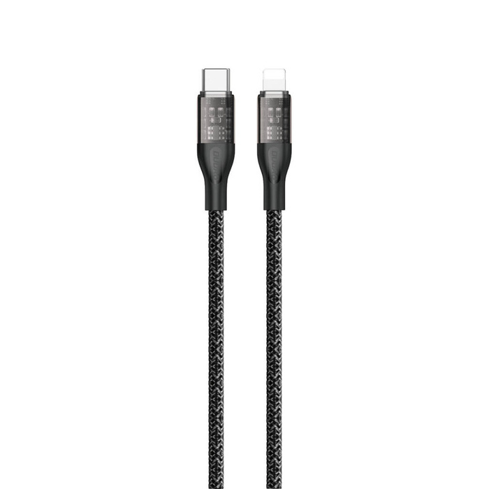 Cable de carga rápida 30W 1m USB-C - Lightning Dudao L22 - gris