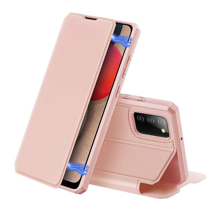 DUX DUCIS Skin X Holster Cover für Samsung Galaxy A02s EU pink