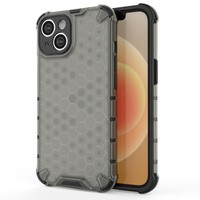 Funda Honeycomb para iPhone 14 funda híbrida blindada negra