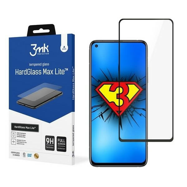 Tempered Glass 3mk Xiaomi Mi 10T Mi 10T Pro Mi 10T Lite Black HardGlass Max Lite