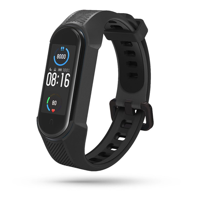 Bracelet TECH-PROTECT Xiaomi Mi Smart Band 5 / 6 Armour Noir 