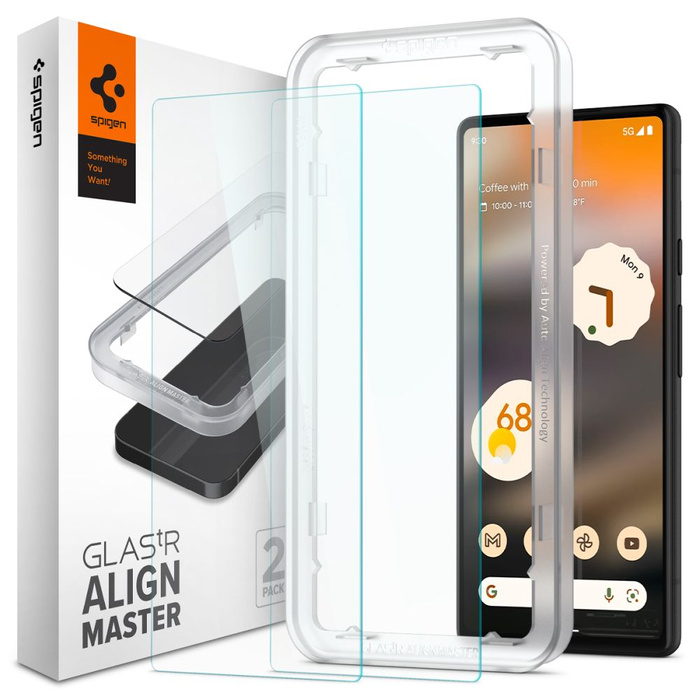 Spigen ALM GLAS.TR SLIM Tempered Glass 2-PACK GOOGLE PIXEL 6A