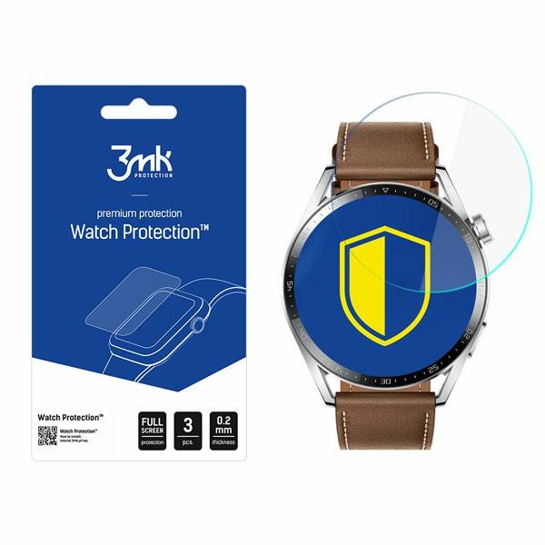 3MK ARC Ochranná Folie Huawei Watch GT 3 46mm Fullscreen Ochranná Folie