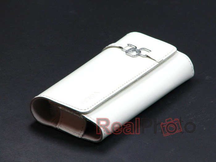 Case NOKIA CP-340 White Leather Cover iPhone 4 4S