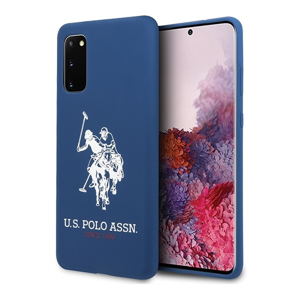 Pouzdro US POLO Silikonové pouzdro pro Samsung Galaxy S20 z kolekce Navy Blue