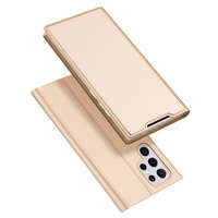 Dux Ducis Skin Pro booktype case schutzhülle aufklappbare hülle für Samsung Galaxy S22 Ultra golden