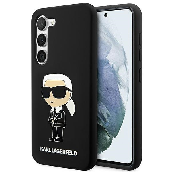 Obal Karl Lagerfeld Silicone Nft Ikonik - Obal Samsung Galaxy S23 (černý) Case