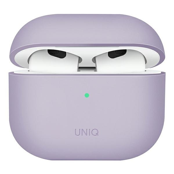 Uniq pouzdro Lino AirPods 3. gen. Silikon levandule / levandule