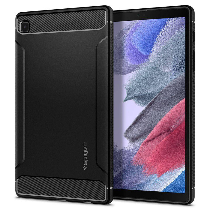 Coque SPIGEN Étui pour Galaxy Tab A7 Lite 8.7 T220 / T225 Rugged Armor Noir mat