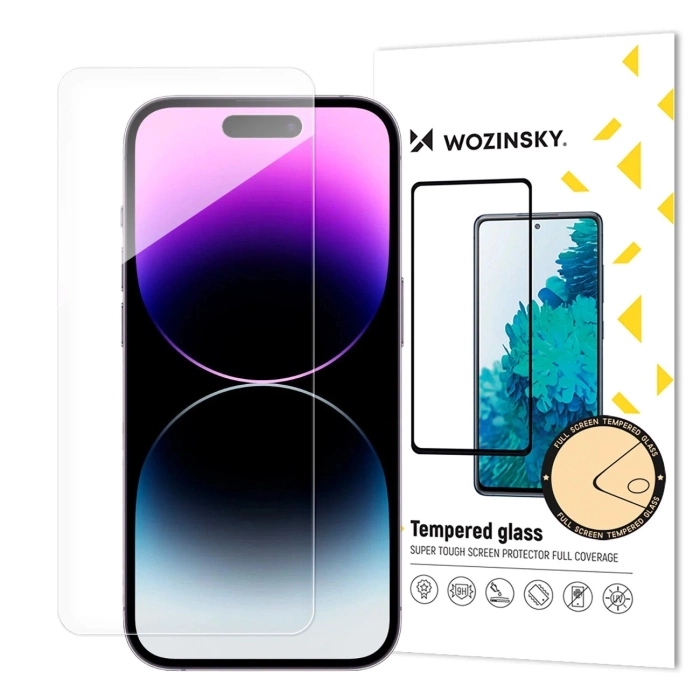 Wozinsky Full Cover Flexible Glass Hybridglas für den gesamten Bildschirm flexibel für Samsung Galaxy S25 Ultra