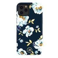 Custodia Kingxbar Blossom decorata con cristalli originali Swarovski iPhone 12 mini multicolore (Gardenia)