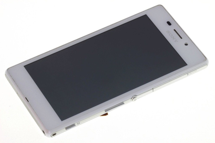 SONY Xperia M2 Aqua DISPLAY MIT DEFECT WHITE LCD Original Touch