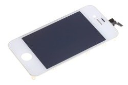 APPLE DISPLAY iPhone 4 FEHÉR B fokozatú eredeti SET LCD érintőkijelző