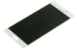 Kijelző SAMSUNG Galaxy A7 A700 LCD Touch Eredeti fehér A osztályú bemutató