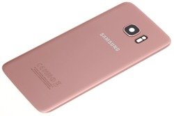 SAMSUNG Galaxy S7 Edge akkumulátor ajtó eredeti B fokozatú rózsaarany