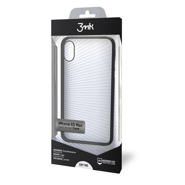 Telefontok 3MK Samsung Galaxy S9 katonai fokozatú SatinArmor Clear Case