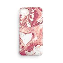 Wozinsky Marble TPU case cover for iPhone 13 Pro Max pink