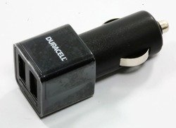 Töltő Autó USB Duracell 2x2.4A univerzális Apple Samsung Nokia Sony Samsung Nokia Sony 