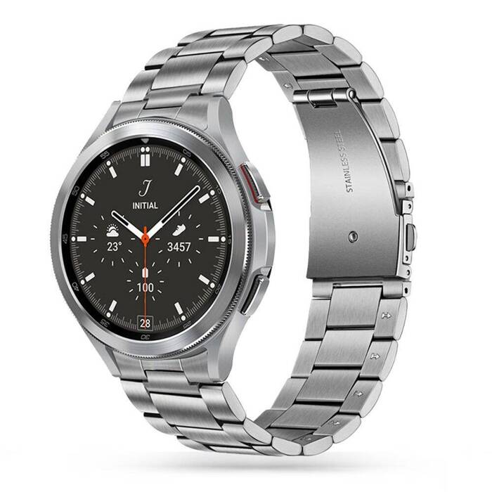 Cinturino TECH-PROTECT Samsung Galaxy Watch 4 40 / 42 / 44 / 46 MM argento inossidabile