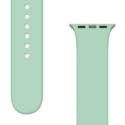 Cinturino in silicone Watch in silicone APS 8/7/6/5/4/3/2 / SE (45/44 / 42 mm) Cinturino Cinturino verde chiaro